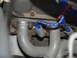 pic of bassani headers and taylor wires with heat shield